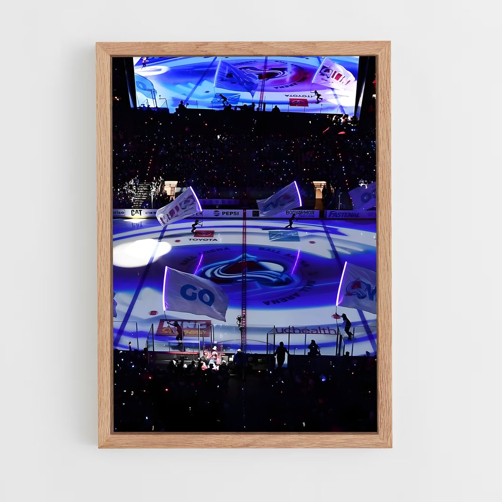 Poster La Bataille de la Glace – affiche Hockey sur glace (vue 4)